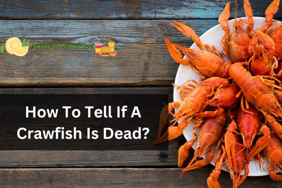 How To Tell If A Crawfish Is Dead?